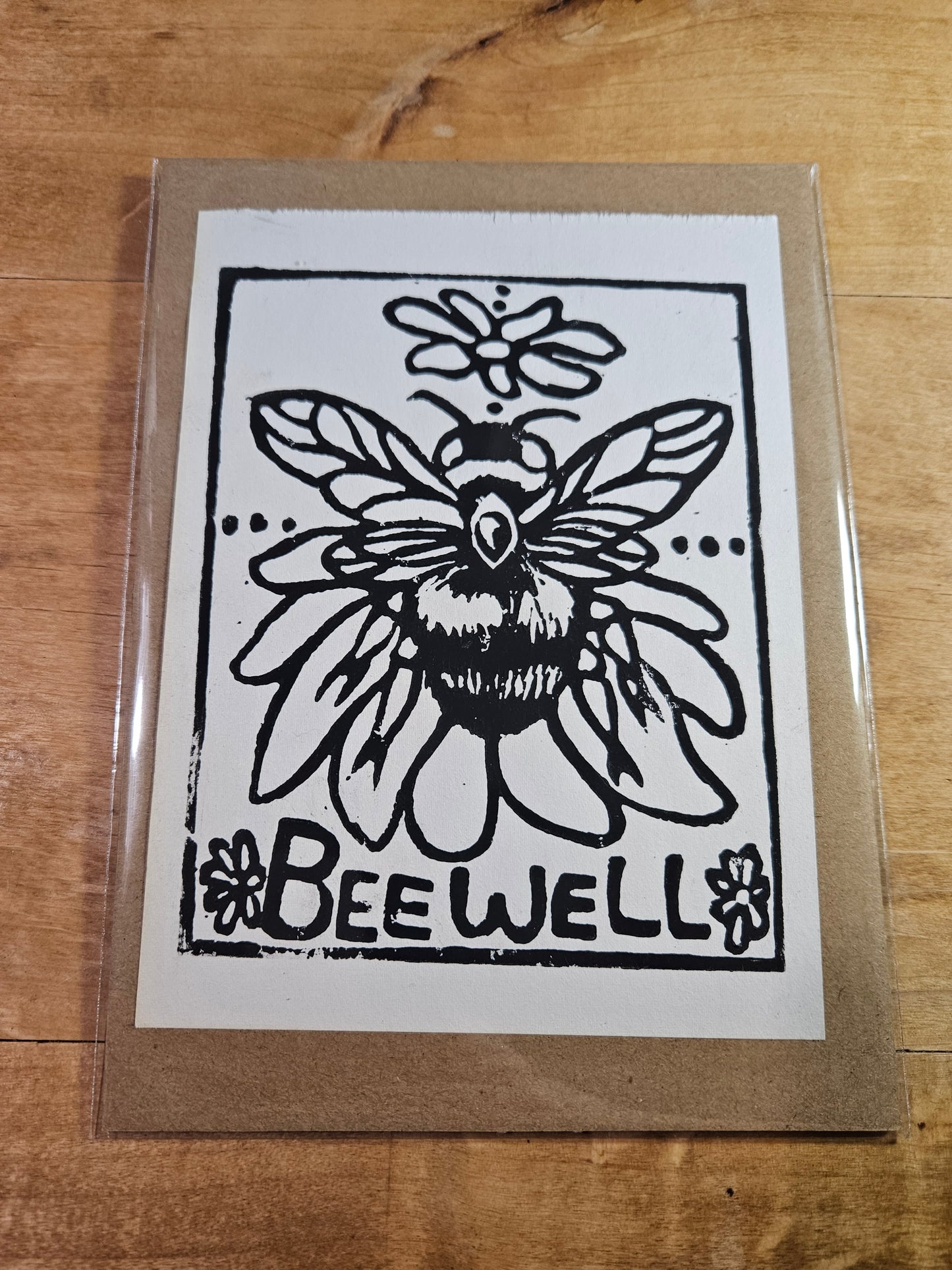 Bee Well (postcard size)